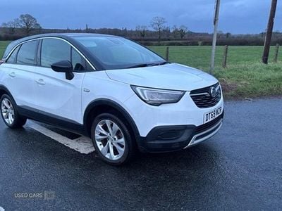Used Vauxhall Crossland X Business Edition 130 HP (95 kW) 2020 White SUV
