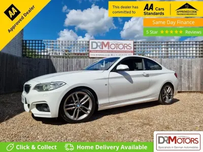 Used BMW 218 M Sport 150 HP (110 kW) 2017 White Coupe