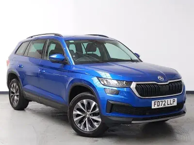 Second-hand Skoda Kodiaq SE Drive 150 CP (110 kW) 2023 Albastru SUV
