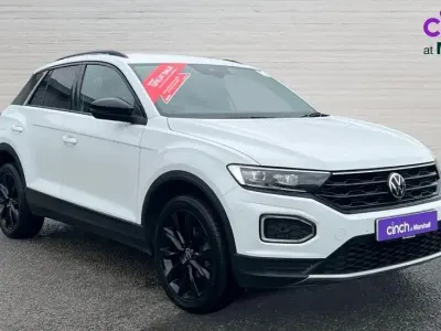 Used VW T-Roc Black Edition 150 HP (110 kW) 2021 White SUV