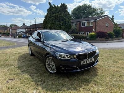 Used BMW 320 Luxury Line 2017 Blue Hatchback
