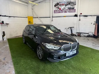 Used BMW 118 M Sport 136 HP (100 kW) 2021 Black Hatchback