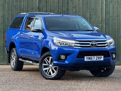 Blue Used 2017 Toyota HiLux Pickup | £24,000 (A bit pricey)