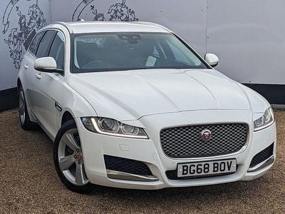 White Used 2018 Jaguar XF Portfolio Estate | £14,995 (Good price)