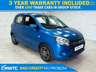 Used Suzuki Celerio SZ4 68 HP (50 kW) 2016 Blue Hatchback