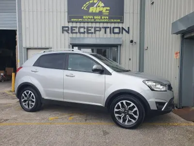 Used SsangYong Korando 178 HP (130 kW) 2017 Silver Estate