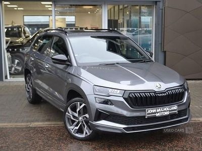 Used Skoda Karoq SportLine 150 HP (110 kW) 2025 Grey SUV