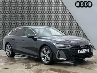 Ny Audi A6 S-Line 204 HK (150 kW) 2026 Blå Kombi