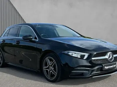 Used Mercedes A180 Executive 136 HP (100 kW) 2021 Cosmos black metallic