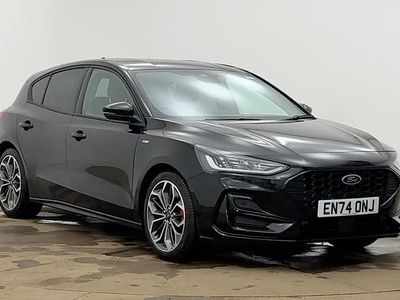 Black Used 2025 Ford Focus ST-Line X Hatchback | £21,495 (A bit pricey)