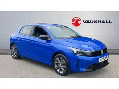 Used Vauxhall Corsa Design Edition 99 HP (72 kW) 2023 Blue Hatchback