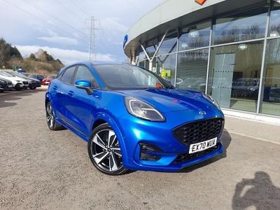 Usado Ford Puma ST-Line X 155 HP (114 kW) 2020 Azul SUV