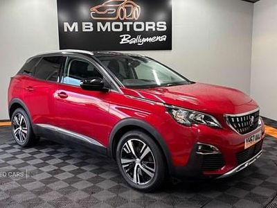 Red Used 2017 Peugeot 3008 Allure Hatchback | £9,495 (Expensive)