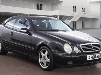 Used Mercedes CLK320 Avantgarde 2003 Black Cabriolet