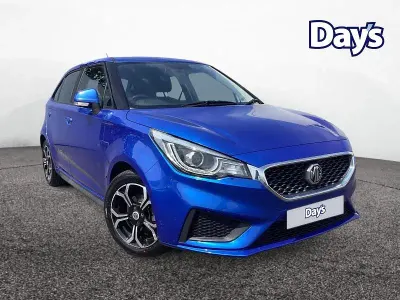 Used MG MG3 Excite 106 HP (77 kW) 2019 Blue Hatchback