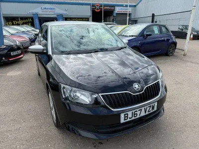 Used Skoda Fabia SE 95 HP (69 kW) 2017 Black Hatchback