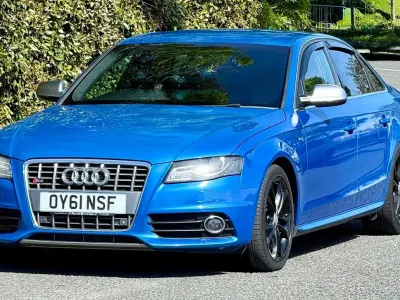 Used Audi S4 Design 333 HP (244 kW) 2011 Blue Sedan