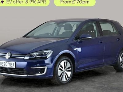 Used VW e-Golf 100 kW (136 HP) 2019 Blue Hatchback