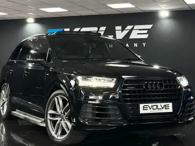 Used Audi Q7 Black Edition 286 HP (210 kW) 2019 Black SUV
