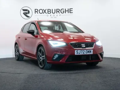 Używany Seat Ibiza FR 110 KM (80 kW) 2022 Czerwony Hatchback