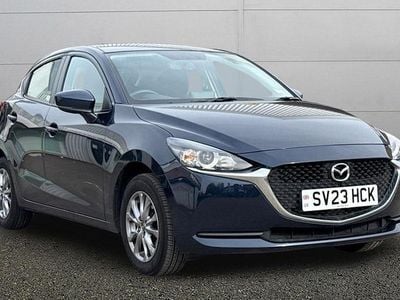 Used Mazda 2 75 HP (55 kW) 2023 Blue Hatchback