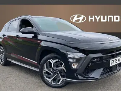 Used Hyundai Kona N Line 138 HP (101 kW) 2025 Black SUV