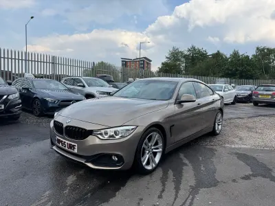 Used BMW 420 Coupé Sport Line 2015 Beige Coupe