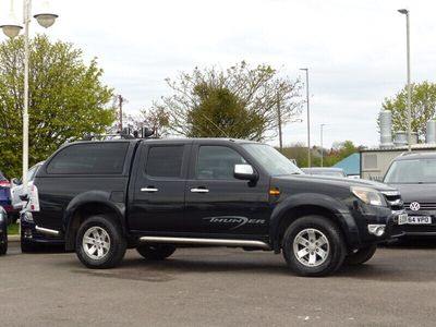 used Ford Ranger Pick Up Double Cab XLT 2.5 TDCi 4WD + NO VAT / LEATHER / TOWBAR / CAMBELT +