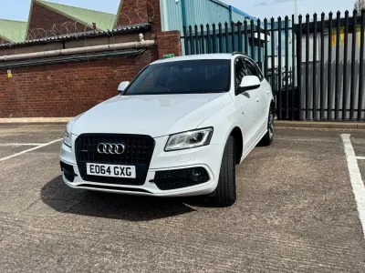Begagnad Audi Q5 S-line plus 2014 Vit SUV