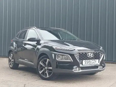 Used Hyundai Kona Premium 120 HP (88 kW) 2019 Black SUV