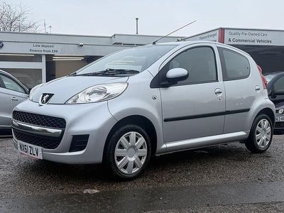 Silver Used 2011 Peugeot 107 Hatchback | £2,999 (Fair price)