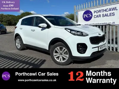 Used Kia Sportage 130 HP (95 kW) 2016 White SUV