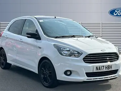 Used Ford Ka Plus Zetec 86 HP (63 kW) 2017 White Hatchback