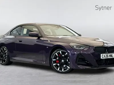 New BMW 220 M Sport 181 HP (133 kW) 2026 Purple Coupe