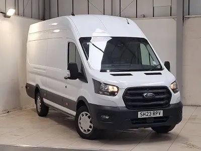Used Ford Transit Trend 130 HP (95 kW) 2023 White Van