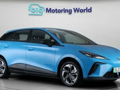 Used MG MG4 EV SE 150 kW (204 HP) 2023 Blue Hatchback