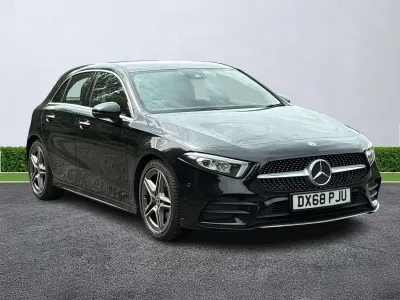 Used Mercedes A180 AMG Line Premium 2018 Black Hatchback