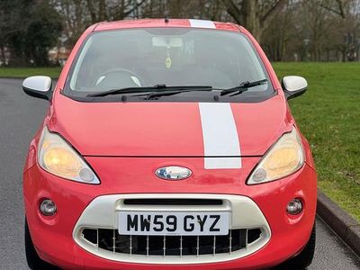Used Ford Ka Zetec 2010 Red Hatchback