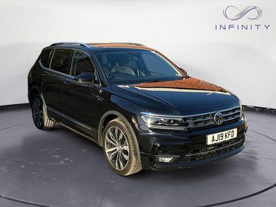 Used VW Tiguan Allspace R-line 150 HP (110 kW) 2019 Black SUV