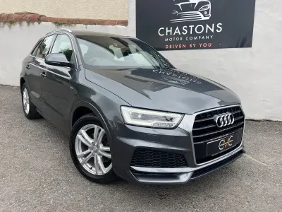 Used Audi Q3 S-Line 150 HP (110 kW) 2017 Grey SUV