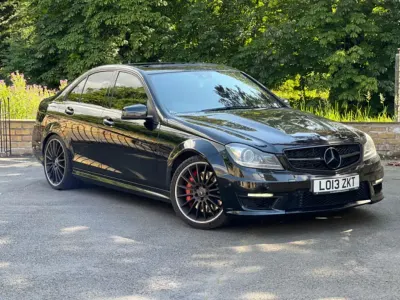Used Mercedes C63 AMG AMG 2013 Black Sedan