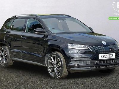 Used Skoda Karoq SportLine 190 HP (139 kW) 2021 Black SUV