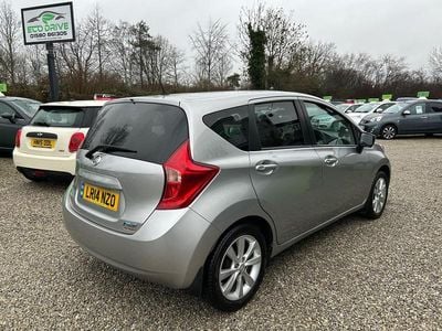 Used Nissan Note S 98 HP (72 kW) 2014 Silver Hatchback