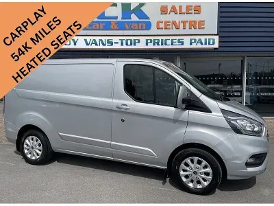Used Ford Transit Custom Limited 130 HP (95 kW) 2020 Silver Van