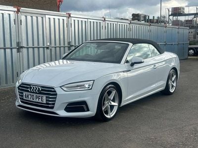 Used Audi A5 Cabriolet Sport 2020 White Cabriolet