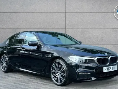 Used BMW 520 M Sport 181 HP (133 kW) 2018 Black Sedan