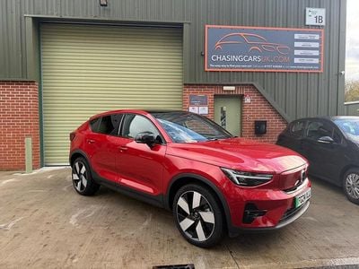 Red Used 2024 Volvo C40 Ultimate SUV | £26,990 (Good price)