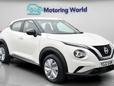 Used Nissan Juke Acenta 117 HP (86 kW) 2022 White SUV