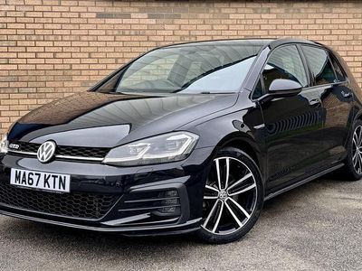 Used VW Golf VII GTD 184 HP (135 kW) 2017 Black Hatchback