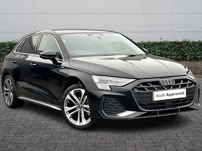 Used Audi A3 S-Line 2025 Mythos black, metallic Hatchback